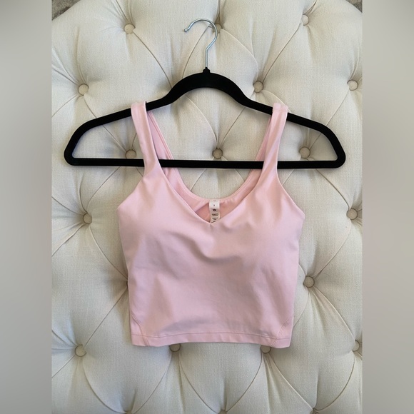 lululemon athletica Tops - LULULEMON Strawberry Milkshake Align Tank sz 2